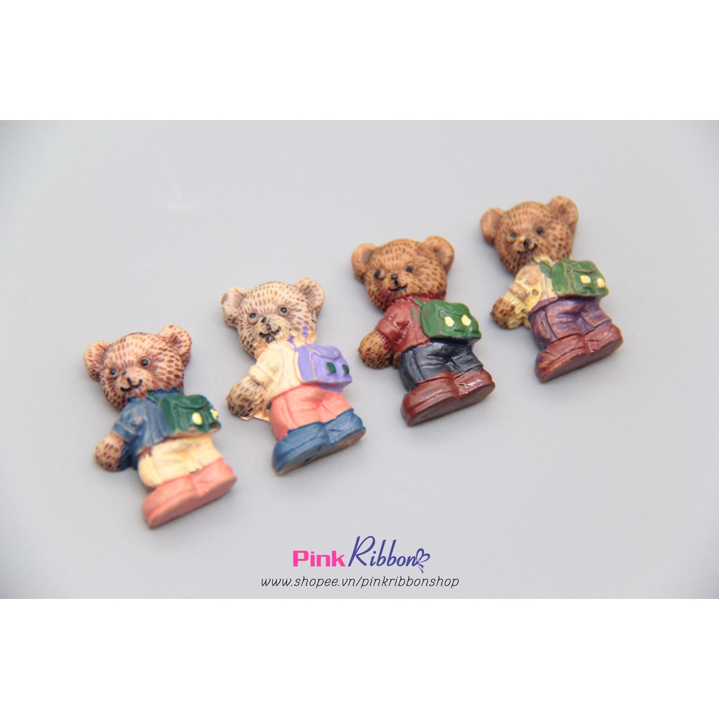 [Set 5c] Gấu nhựa nhí vintage
