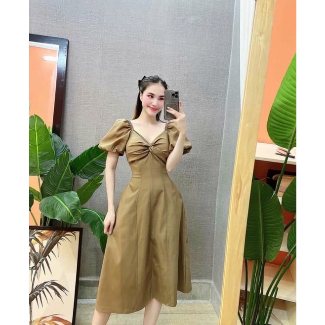 ĐẦM DỰ TIỆC NHÚN NƠ NGỰC SONOKO DRESS