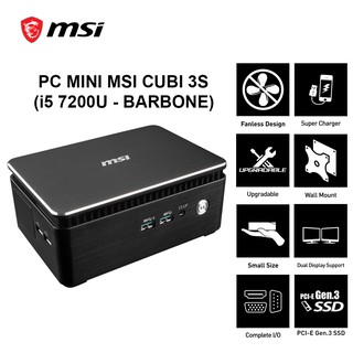 PC MSI Cubi 3S I5 7200U Barbone