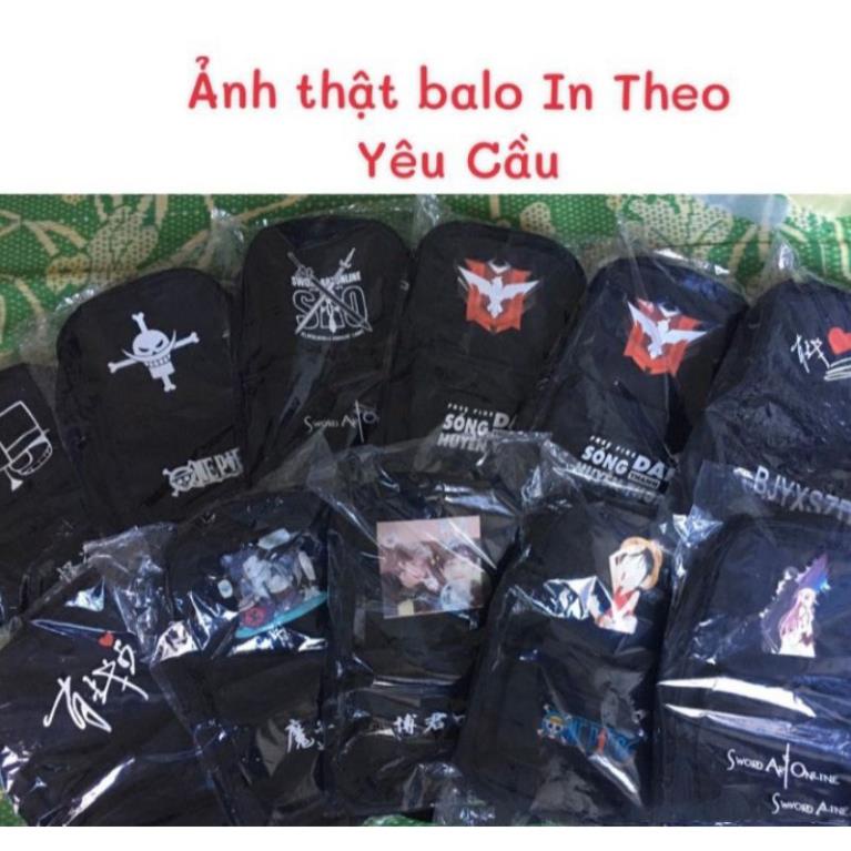 Balo Đi Học In Hình Quỷ Kiếm Free Fire kèm chất lượng