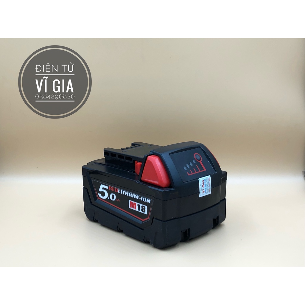 Pin máy Milwaukee M18  bảo hành 6 tháng