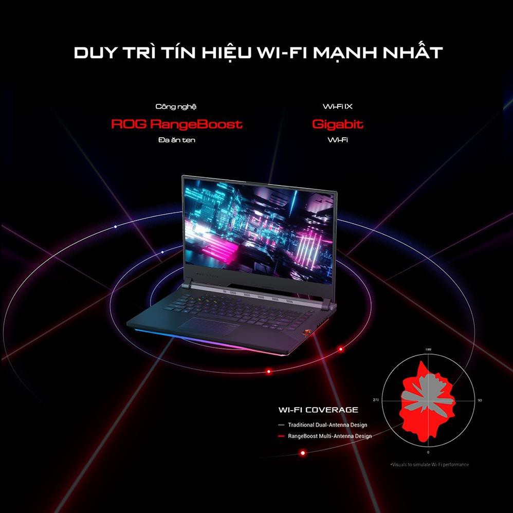Laptop ASUS G731G_N-WH100T | i7-9750H | 16GB | 1TB | VGA RTX 2070 8GB | 17.3| Win 10 | BigBuy360 - bigbuy360.vn