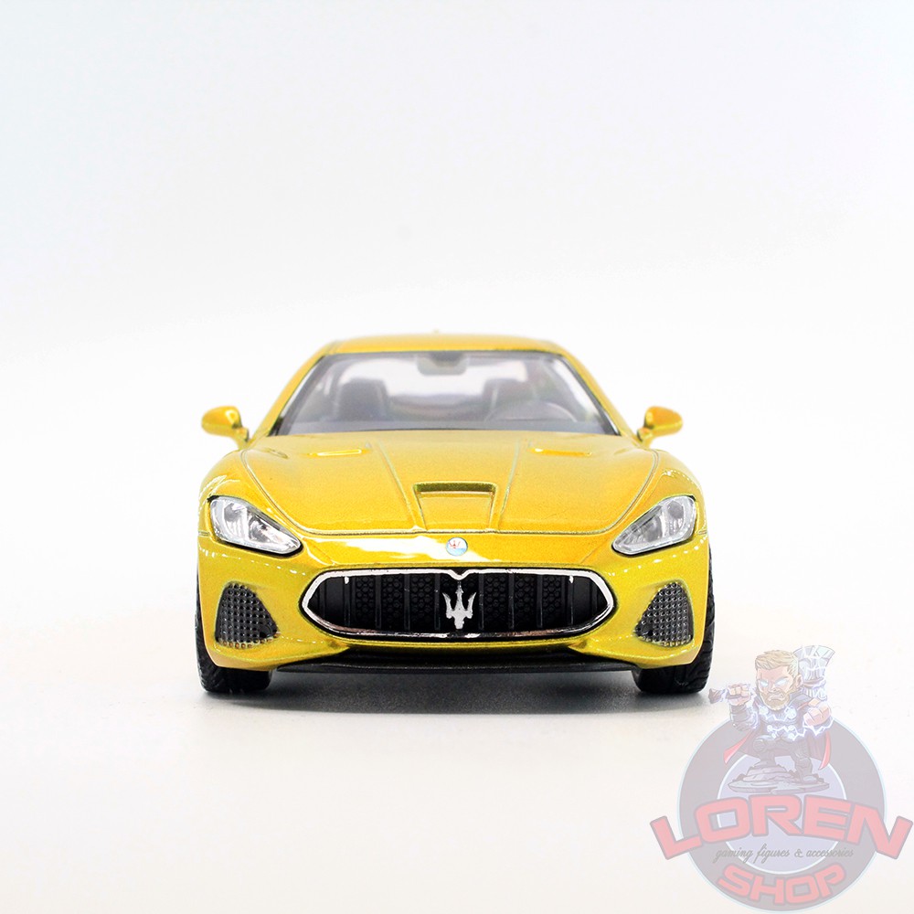 Mô hình ô tô kim loại Maserati GranTurismo MC tỷ lệ 1:36, siêu xe đồ chơi 13cm lorenshop