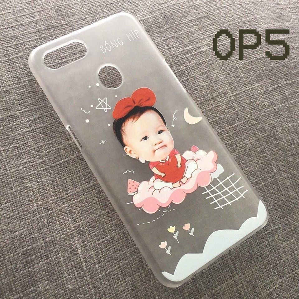 Ốp samsung in theo yêu cầu- Mẫu chibi mây hồng cute cho bé gái OP5_ Medaudaushop [ Kèm ảnh thật]