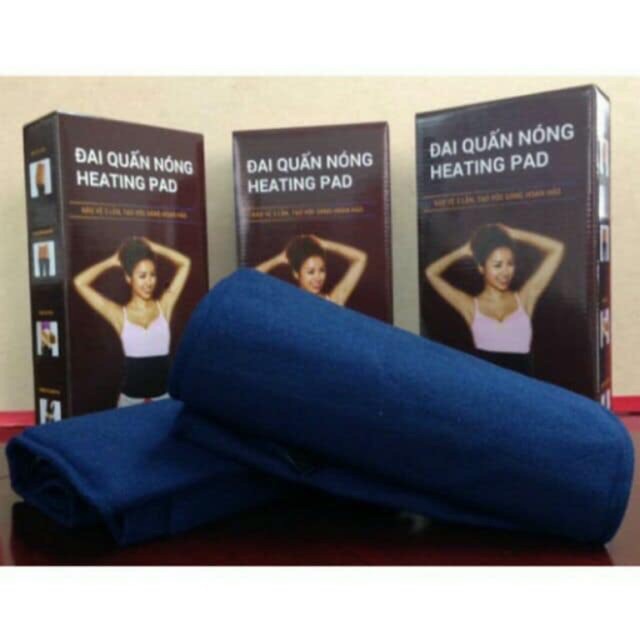 Đai quấn nóng giảm mỡ bụng Heating Pad