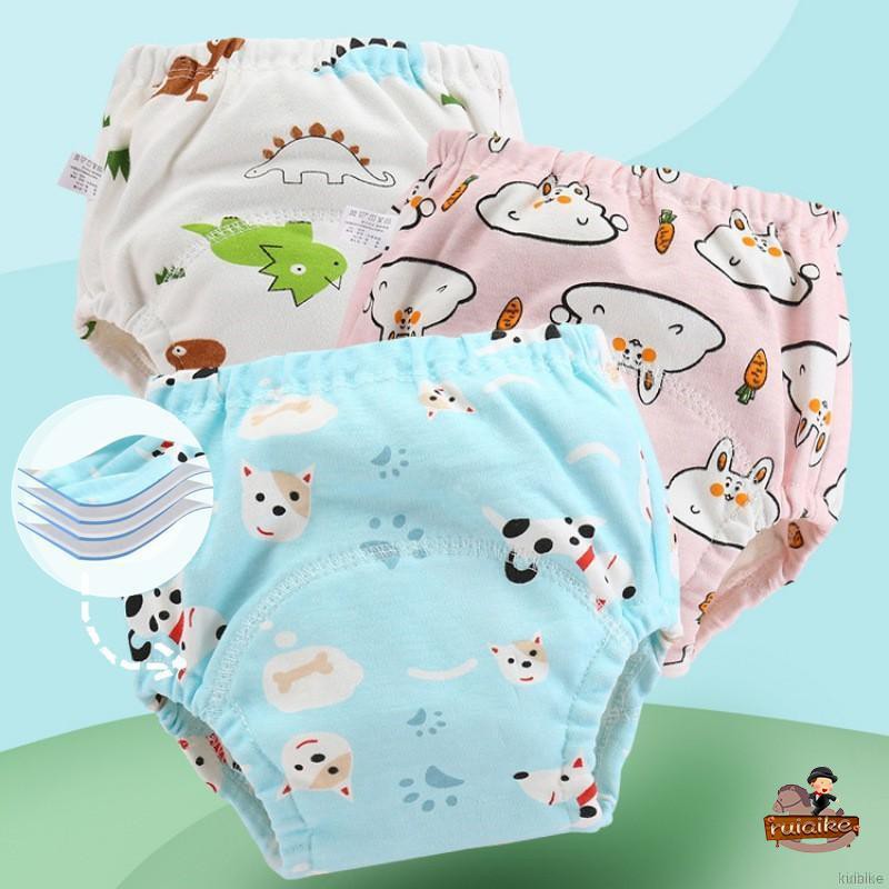 Quần Lót Cotton Họa Tiết Hoạt Hình Cho Bé