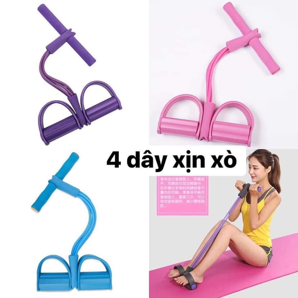 Dây Tập Gym Cơ Bụng - Eo - Đùi - Lưng, Thon Gọn Nâng Cao Sức Khỏe