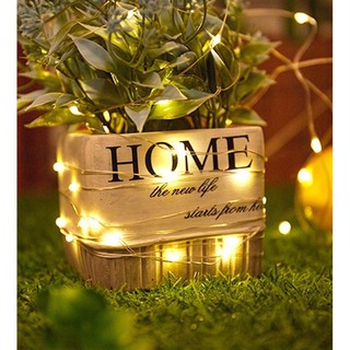 Dây đèn led nhấp nháy ✨ đèn nháy trang trí nhấp nháy tự động 1m cao cấp.
