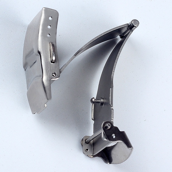 Khóa Dây Đồng Hồ Đeo Tay Bằng Thép 16mm 18mm 20mm 22mm 24mm