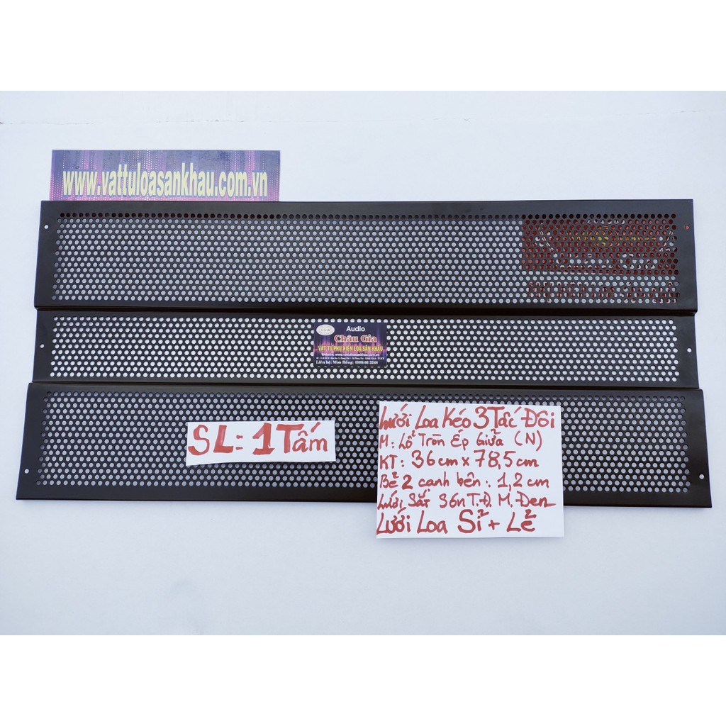 Lưới loa kéo 3 tấc 36cm 78.5cm -Ni 1 tấm Audio Châu Gia