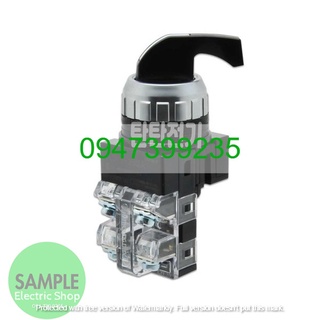 Công tắc 2/3 vị trí Hanyoung Nux CR 253 - Công Tắc 2/3 vị trí phi 25 Hàn Quốc - Công tắc xoay 2 vị trí Φ25 - CRSL_253_A2