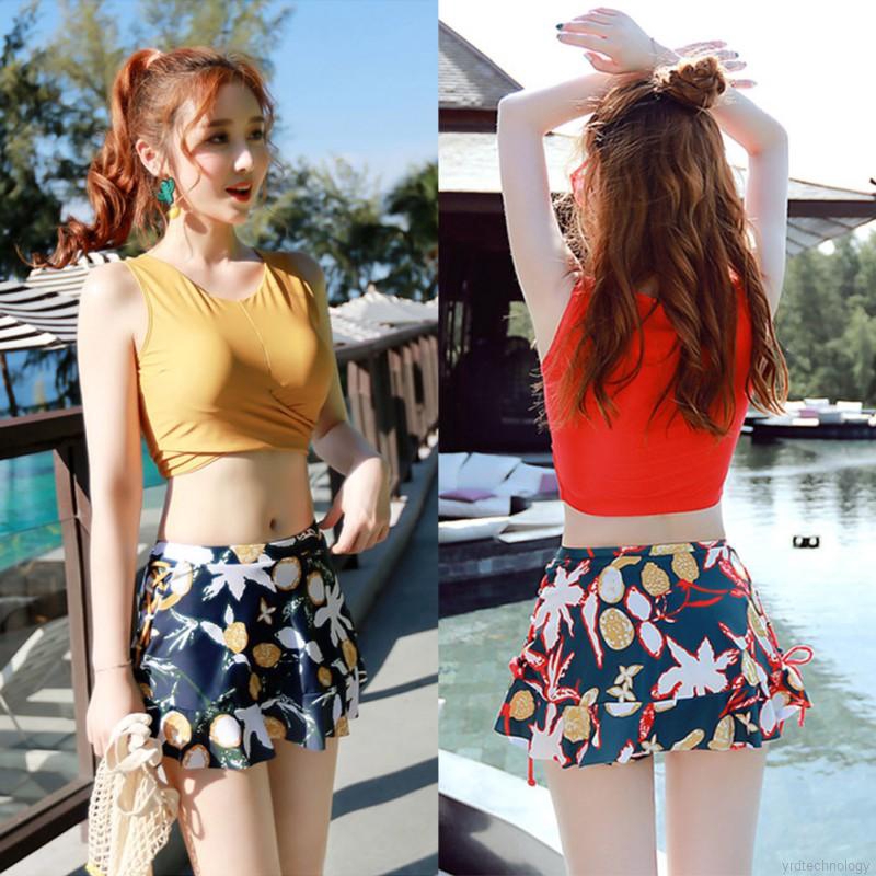 Korean Version Women Three-piece Suit Sweet Bikini | BigBuy360 - bigbuy360.vn