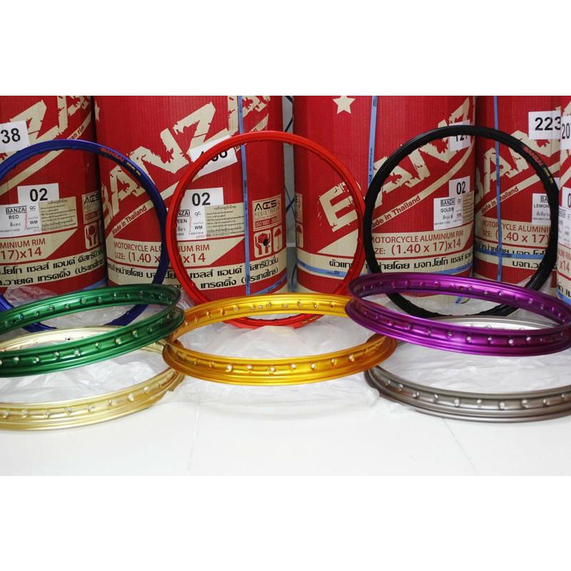 Niềng nhôm Banzai-cặp niềng xe máy
