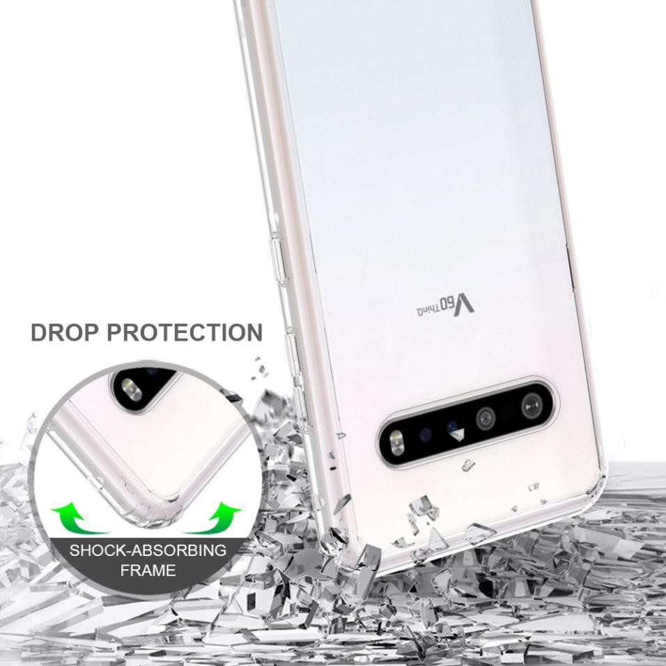 BAMB LG V60 / LG G8 / G8x - V50s ốp lưng chống sốc viền màu