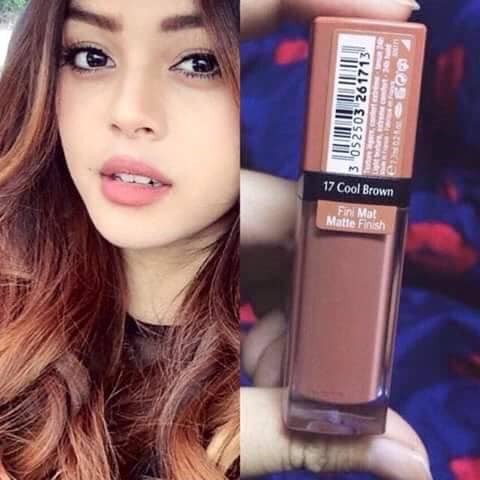 Son kem lì Bourjois Edition Velvet 17 - màu cam đất Cool_Brown