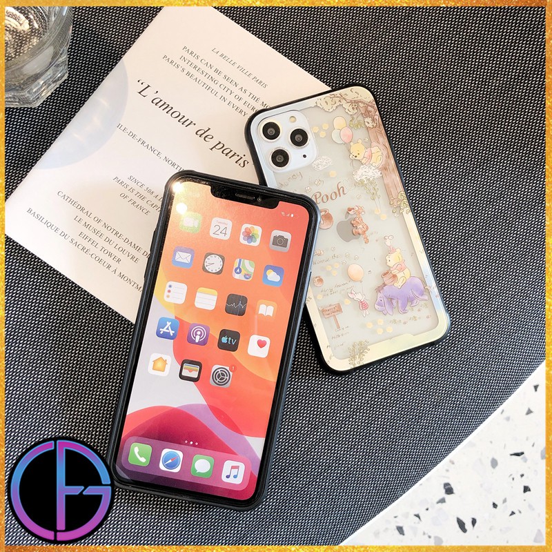 Ốp Điện Thoại Hình Gấu Pooh Đáng Yêu Cho Iphone 11 Pro Max Se Xr Xs I 7 I 8 Plus | BigBuy360 - bigbuy360.vn