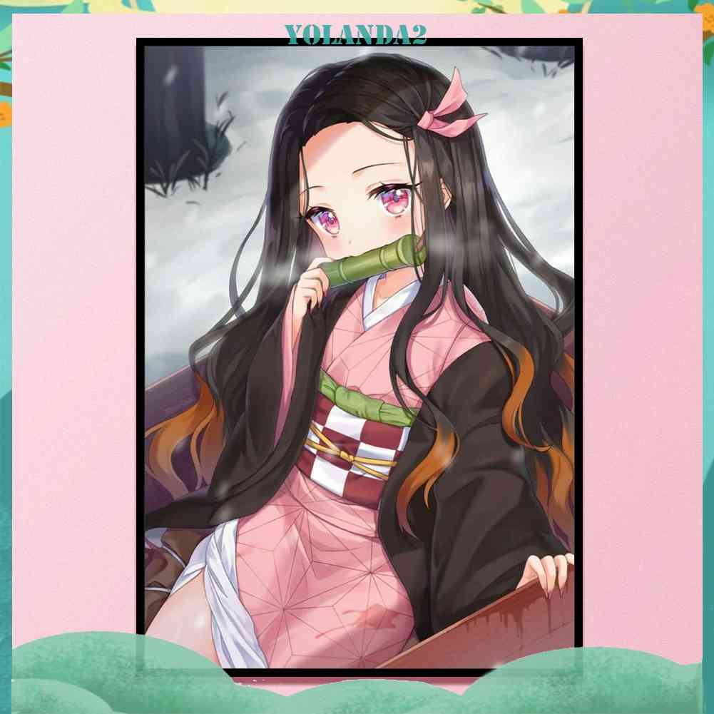 Toàn Bộ Bộ Tranh Thêu Chữ Thập 11CT DIY Hình Anime Đẹp Mắt