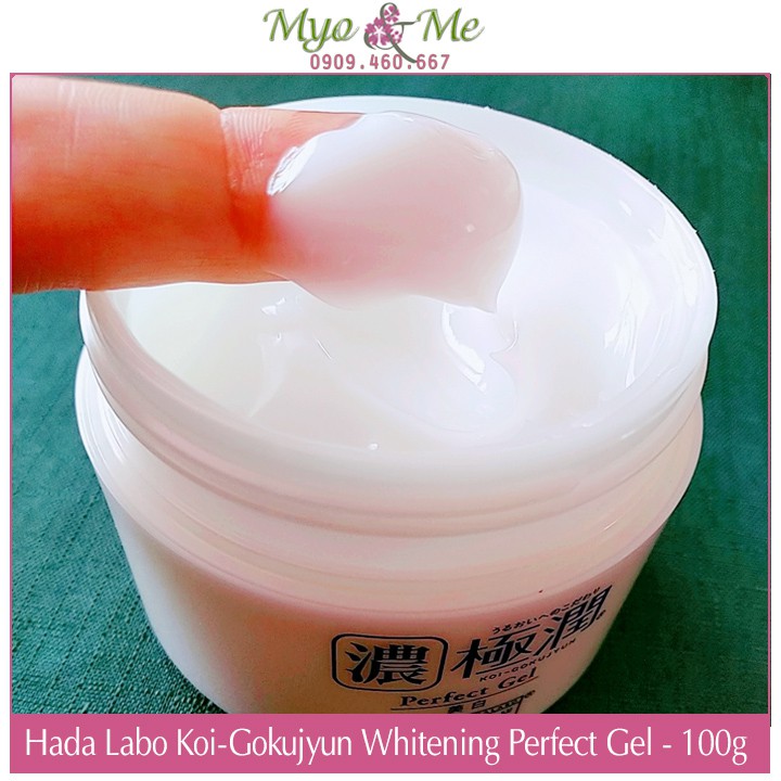 Kem dưỡng trắng da Hada Labo, ngừa thâm nám Hada Labo Koi-Gokujyun Whitening Perfect Gel 100g