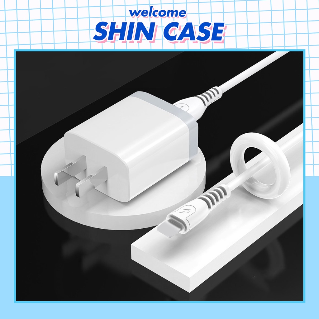 Bộ Củ Dây Cáp Sạc SD-C66 Cho ĐT Pin Dự Phòng Tai nghe Bluetooth Case pro Vỏ Ốp lưng