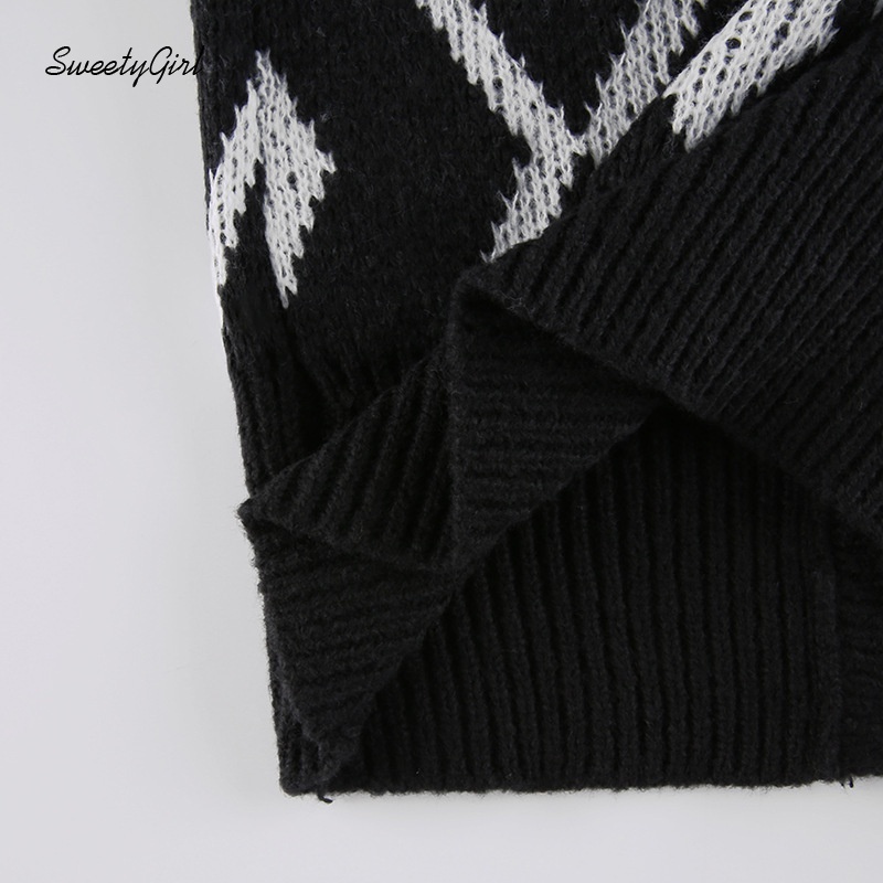 Áo croptop Dệt Kim Tay Dài Cổ Chữ V Màu Phản Quang Thời Trang Cho Nữ