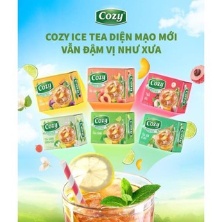 Trà cozy Ice tea ( hoà tan ) đủ vị