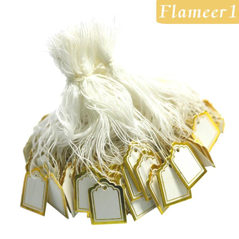[flameer1] 500 Nhãn Dán Buộc Dây Đồng Hồ / Trang Sức
