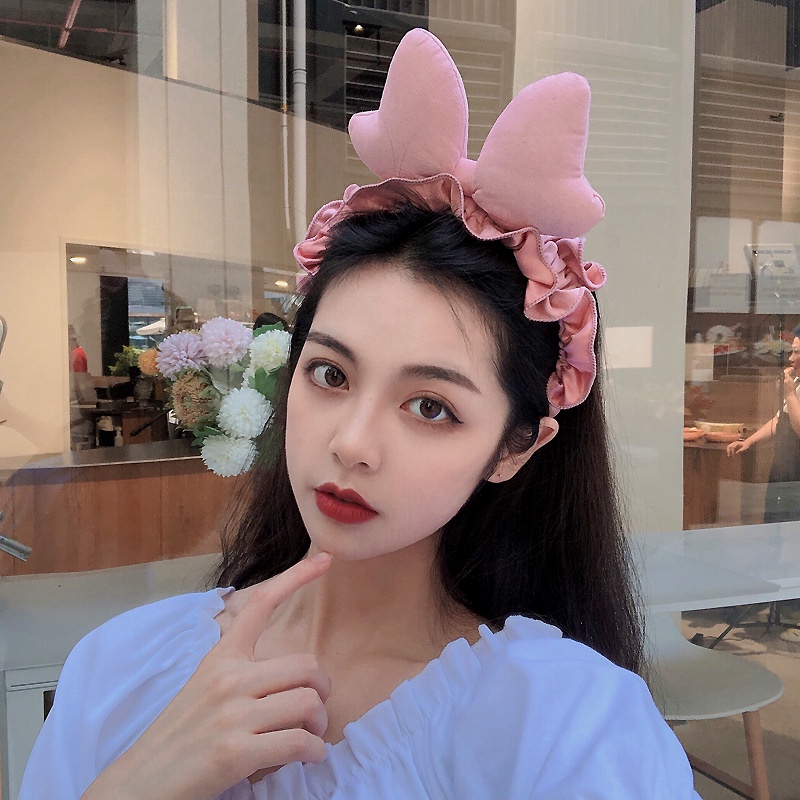 [GIFT] Băng đô chống trượt SD709 thiết kế hình chiếc nơ xinh xắn dễ thương phong cách Hàn Quốc