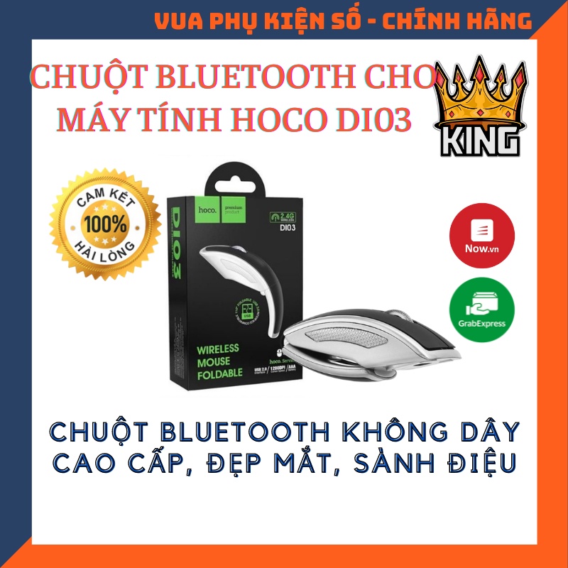 Chuột Máy Tính Bluetooth Hoco DI03 - Chất Lượng Tốt - Hàng Chính hãng