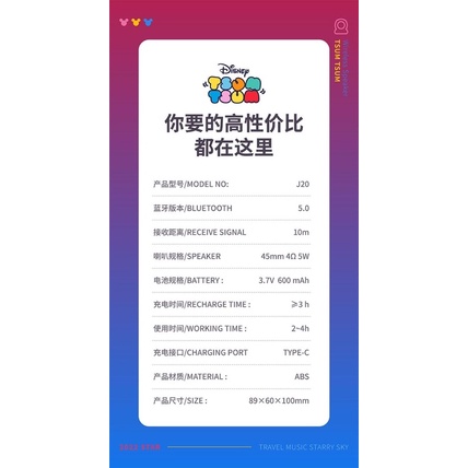 Loa bluetooth gấu dâu , mickey loa không dây để bàn mini decor