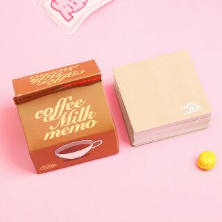 Giấy nhớ hình hộp sữa