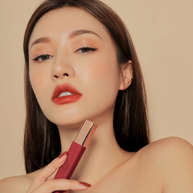Son kem 3ce CLOUD LIP TINT Live A Litter - Đỏ Đất