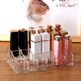 [ Loại dày dặn ]Khay mica đựng son 18 ô