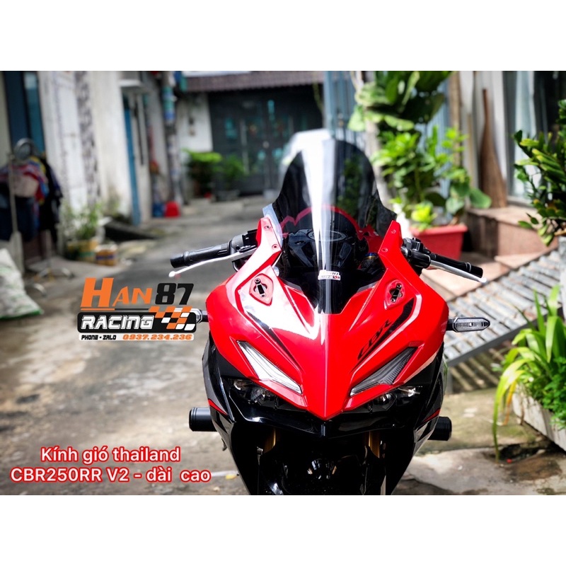 Kính Gió Độ CBR150R 2021 2022 2023 - Thailand kiểu CBR250RR.SL -vòm cao Đẹp