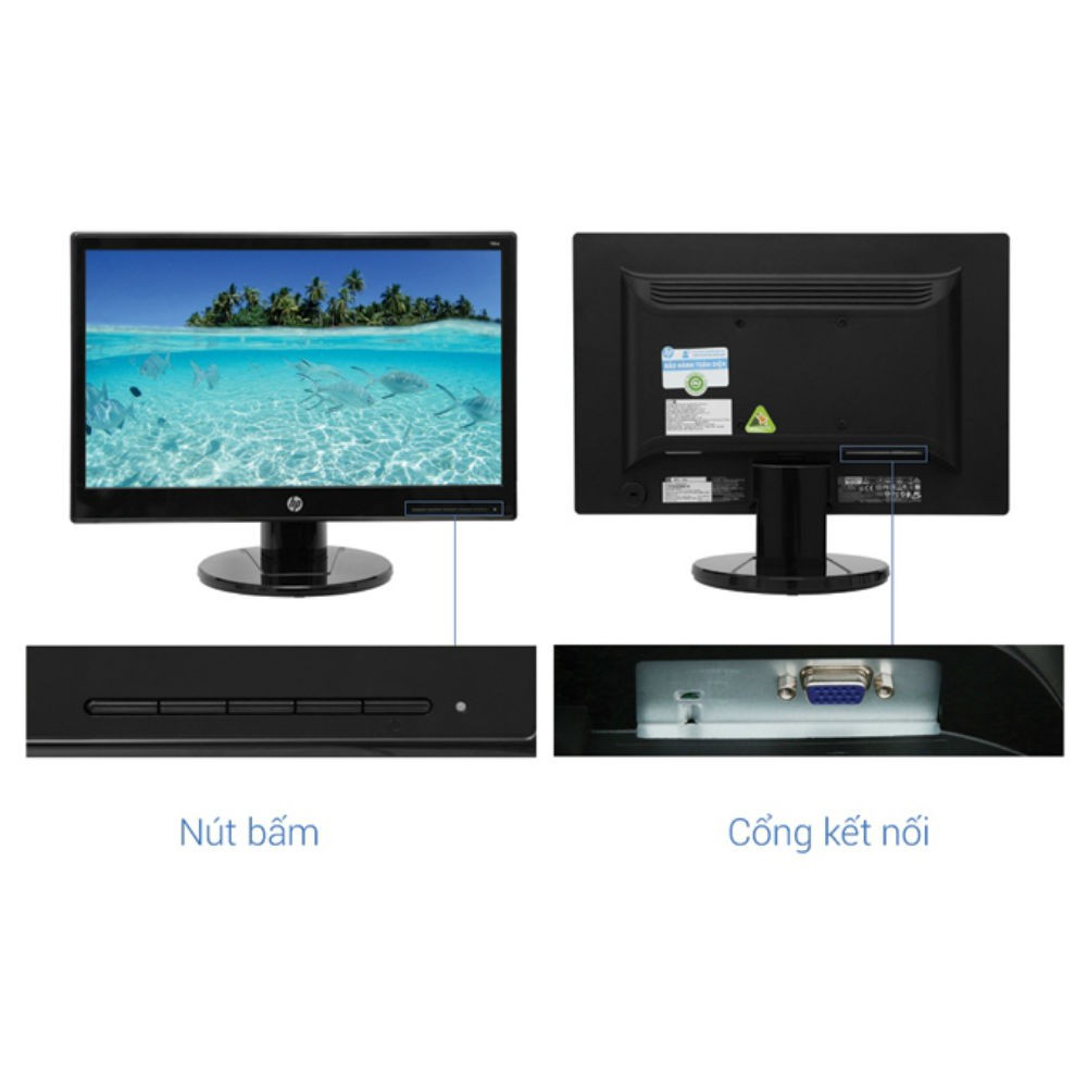 Màn hình máy tính LCD Hp 19KA 18.5 Inch HD 1366x768 - Hàng chính hãng New 100% | BigBuy360 - bigbuy360.vn