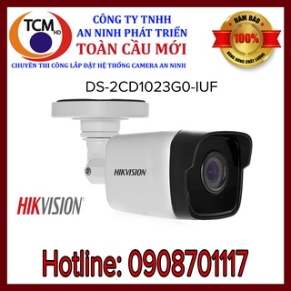 Camera ip hồng ngoại 2.0 megapixel hikvision ds-2cd1023g0-iuf