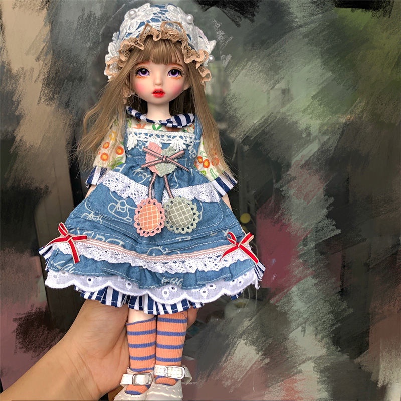 Búp Bê barbie 30cm 30cm 8.12 Chấm Kiểu Dáng Lolita Xinh Xắn