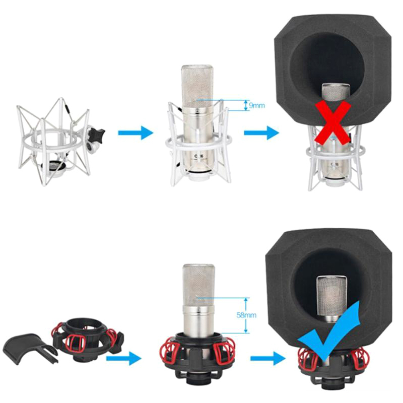 Micro Alcron Pf8 Chuyên Dụng Cho Phòng Thu Âm