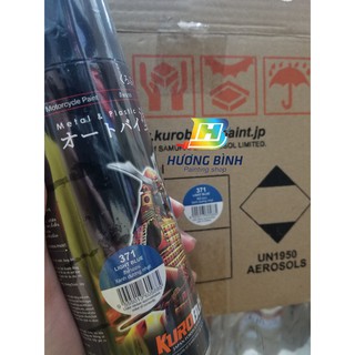Sơn xịt Samurai màu Xanh Nhạt - 371 (400ml)