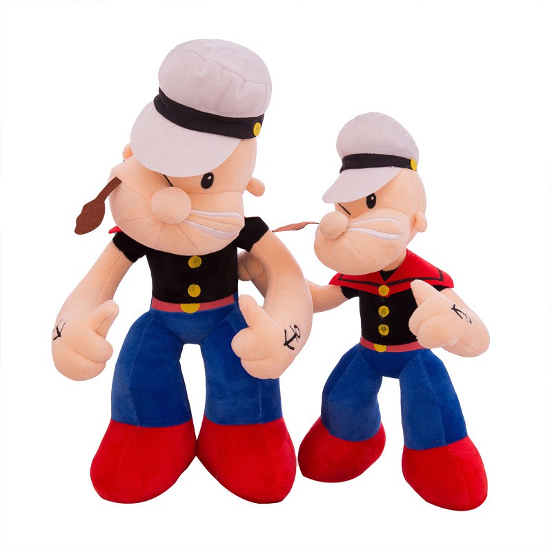 Thú Nhồi Bông Hình Popeye Hoạt Hình Sáng Tạo Cho Bé