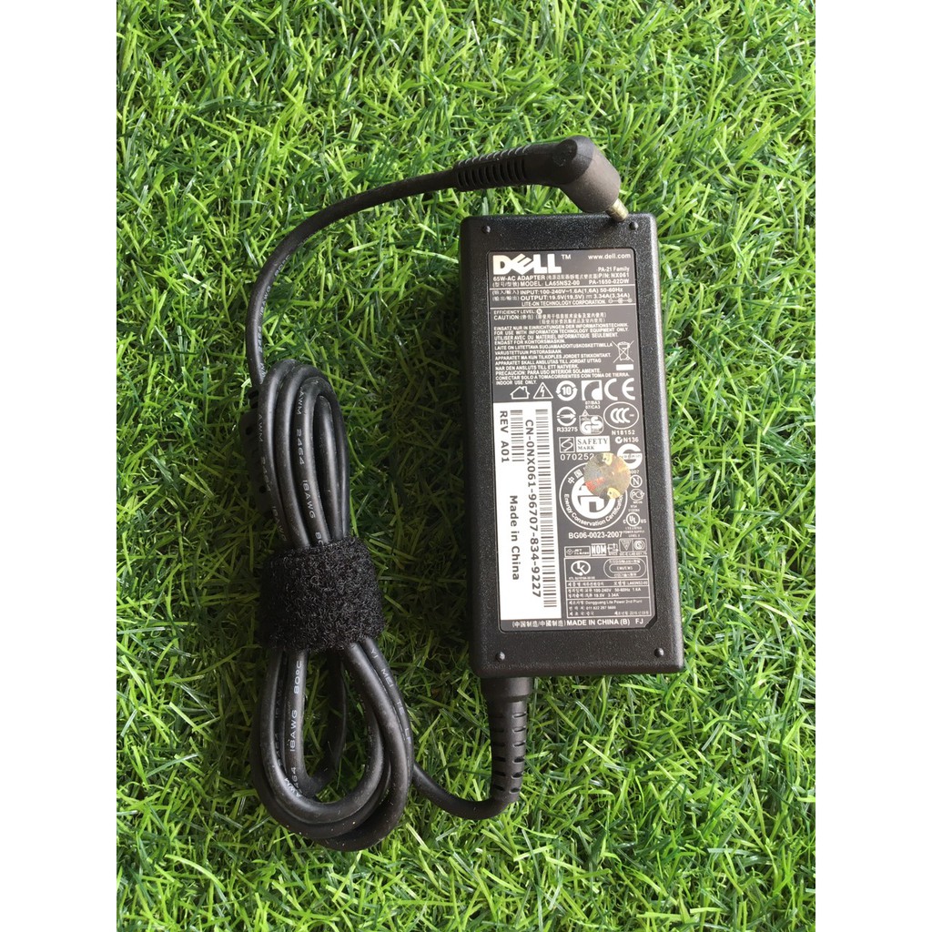 SẠC LAPTOP DELL 19.5V 3.34A 65W- CHÂN KIM NHỎ