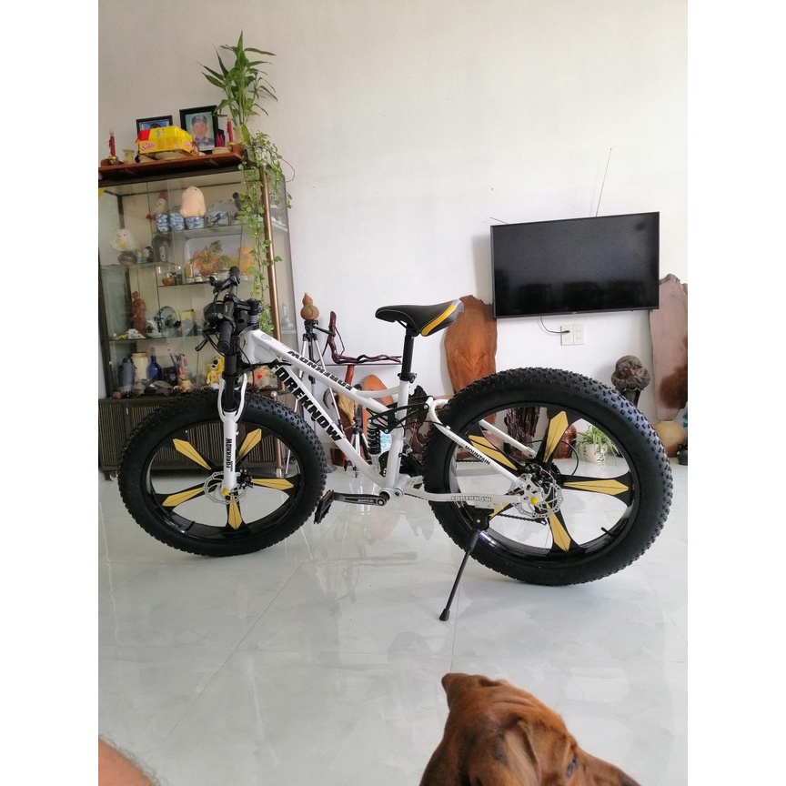 XE ĐẠP BÁNH BÉO FOREKNOW 26INCH 21 TỐC ĐỘ