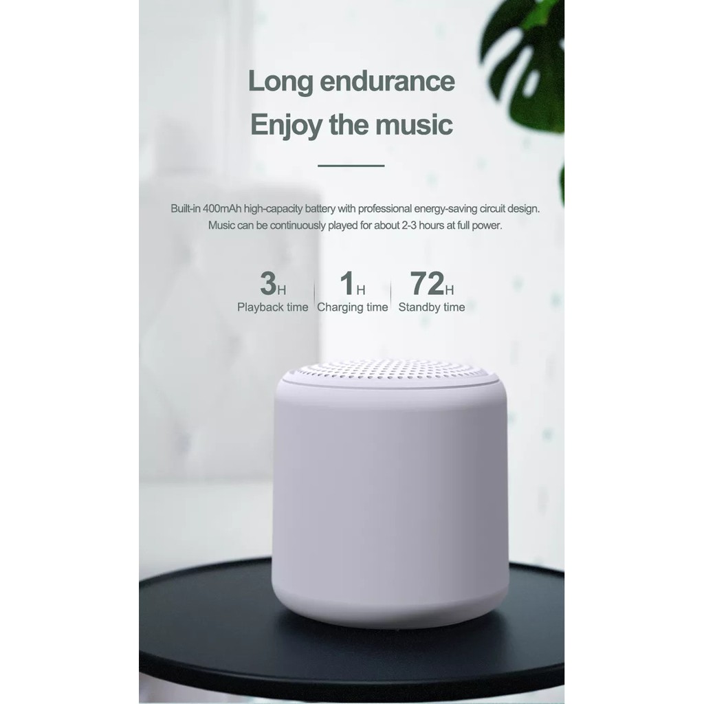 Loa bluetooth siêu nhỏ dễ thương LITTLEFUN TWS bass vòm, Loa Bluetooth Không Dây