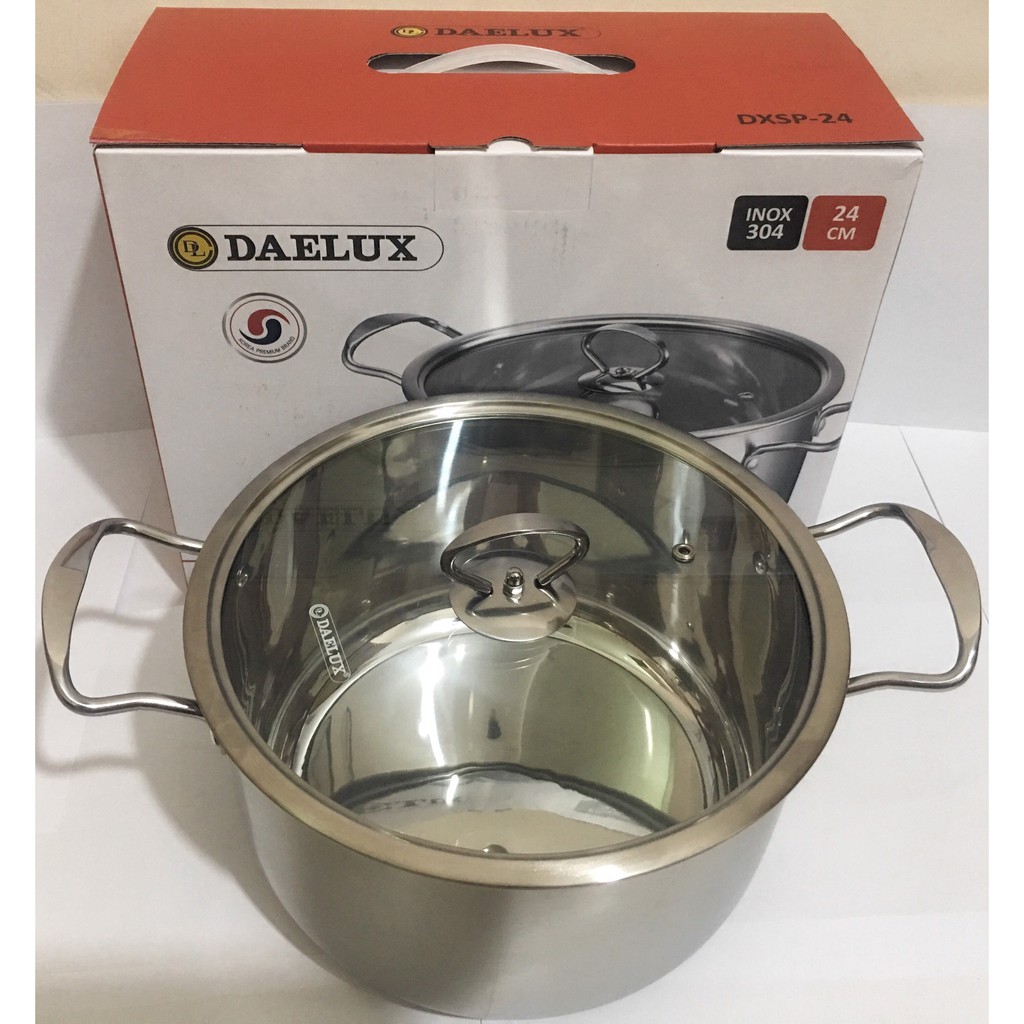 Nồi inox cao cấp Daelux 24cm