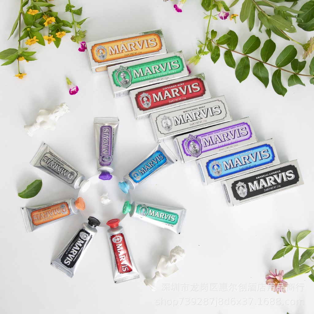 [HÀ NỘI] Kem Đánh Răng Marvis cao cấp - Marvis FULL các mùi hương / 25ml / 75ml / 85ml