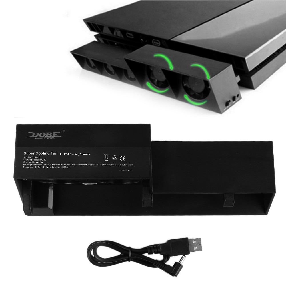 PLAYSTATION Quạt Tản Nhiệt 5 Cánh Cho Ps4 Pro Usb 5