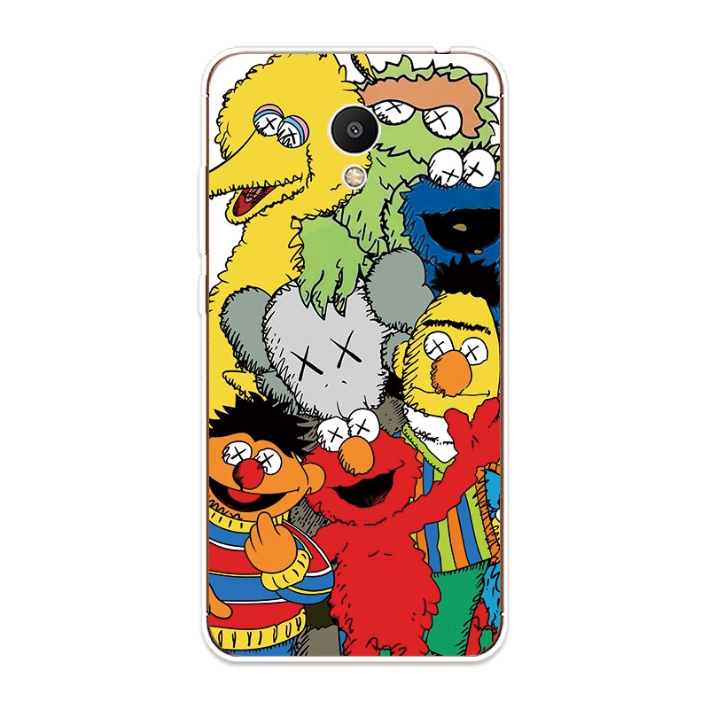 Ốp Lưng Meizu M3 M3S M5 M6 Note TPU mềm Case KAWS