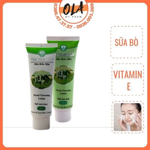 Sữa rửa mặt Thorakao sữa bò 120ml - mỹ phẩm ola | BigBuy360 - bigbuy360.vn