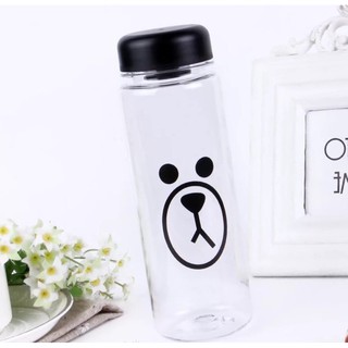 Bình detox thủy tinh hình gấu 500ml