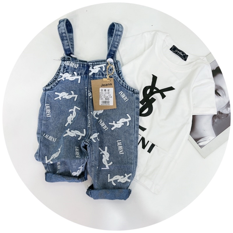 YẾM JEAN QC CHỮ YLS CHO BT