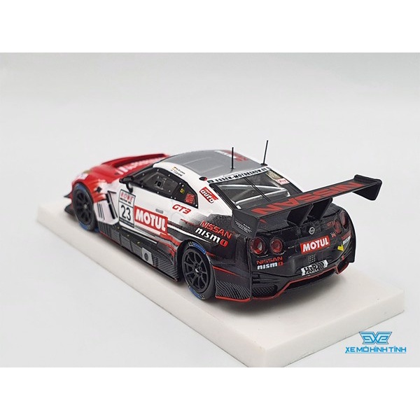 Xe Mô Hình Nissan GT-R Nismo GT3 VLN 2017 Krumm &gt; Coronel Tỉ lệ 1:64 Hãng sx Tarmac Works( Trắng Đỏ )